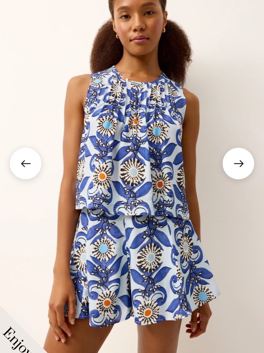 Marie Oliver Letta Shell Top